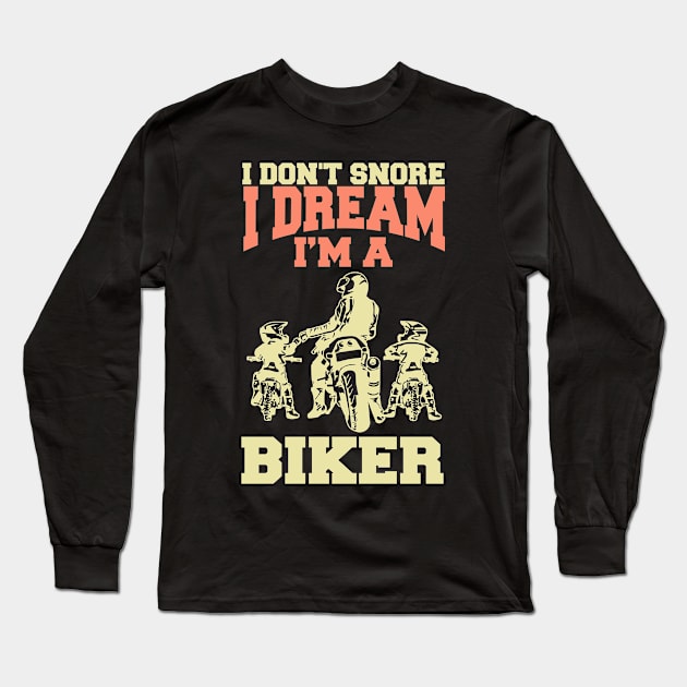 i`m a biker Long Sleeve T-Shirt by MarkoShirt